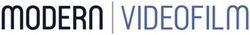 Modern VideoFilm logo word mark