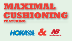 Max Cushion: Hoka One One and New Balance