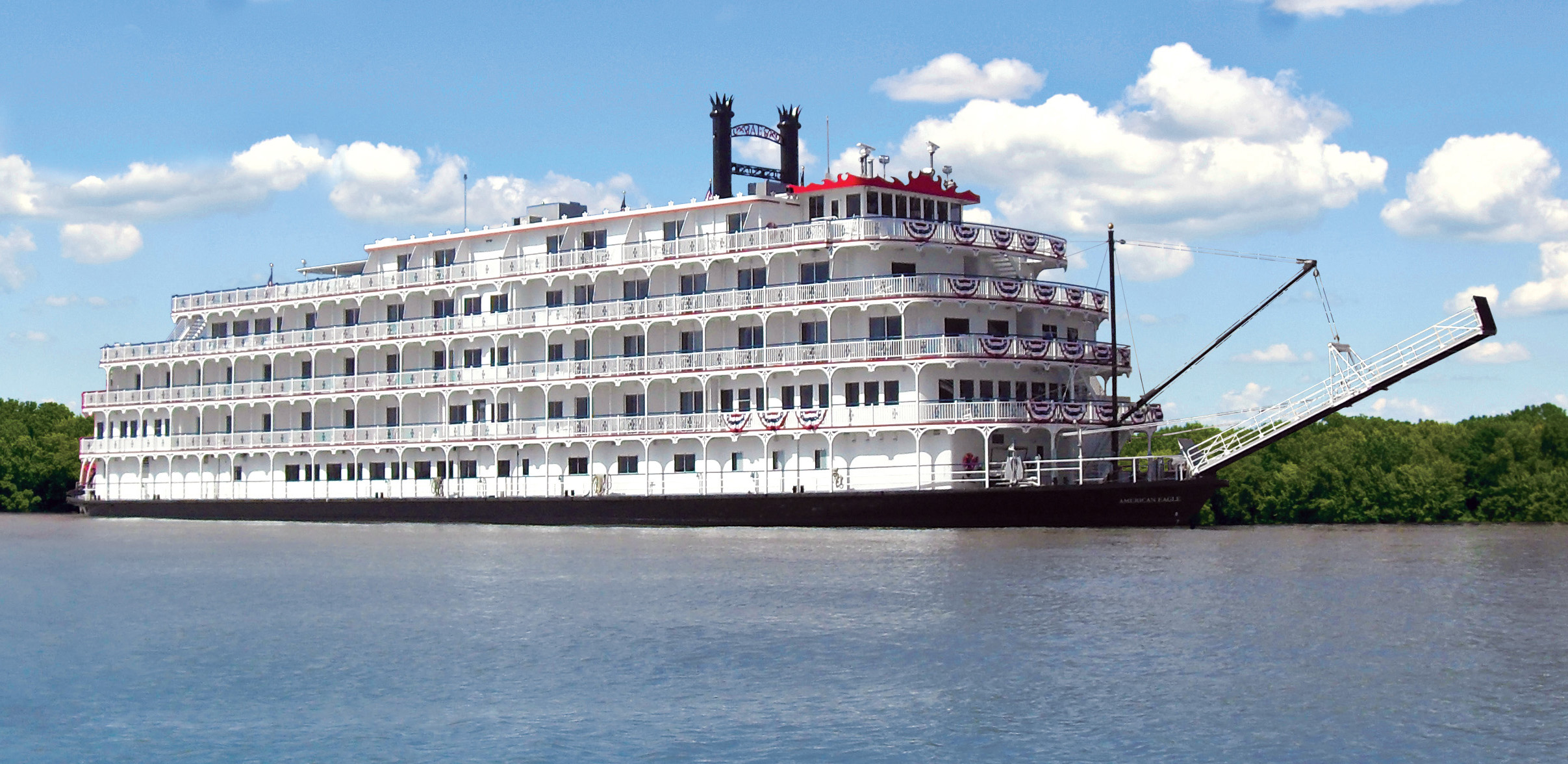 ... Cheryl Landrieu, to Christen American Cruise Linesâ€™ American Eagle