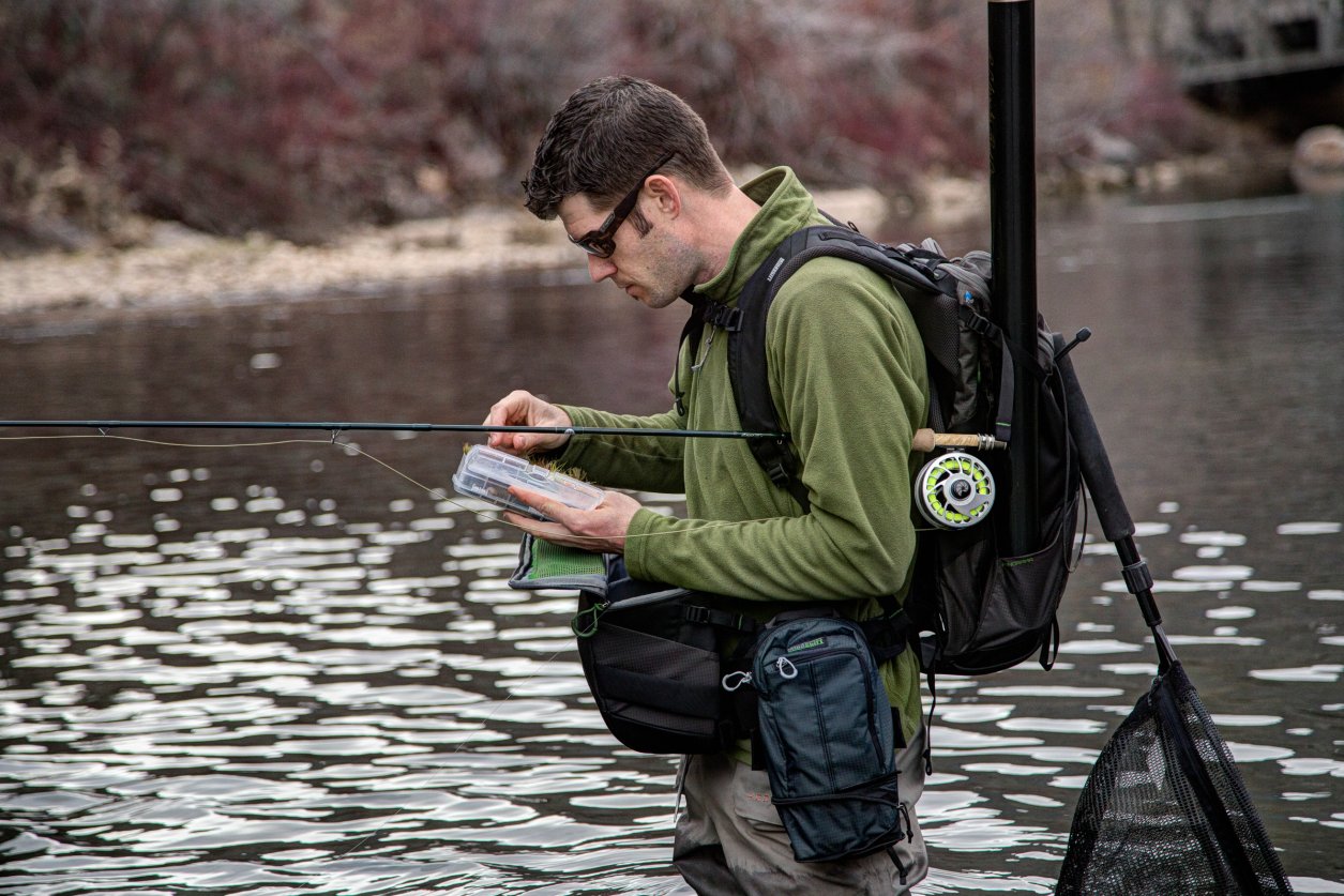 backpack fly fishing