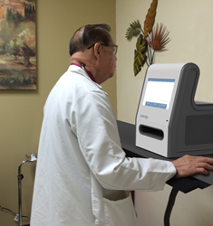 Doctor with Ancon's NBT