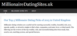 millionaire dating site in the uk