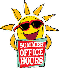 Summer Office Hours