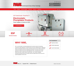 NWL website homepage