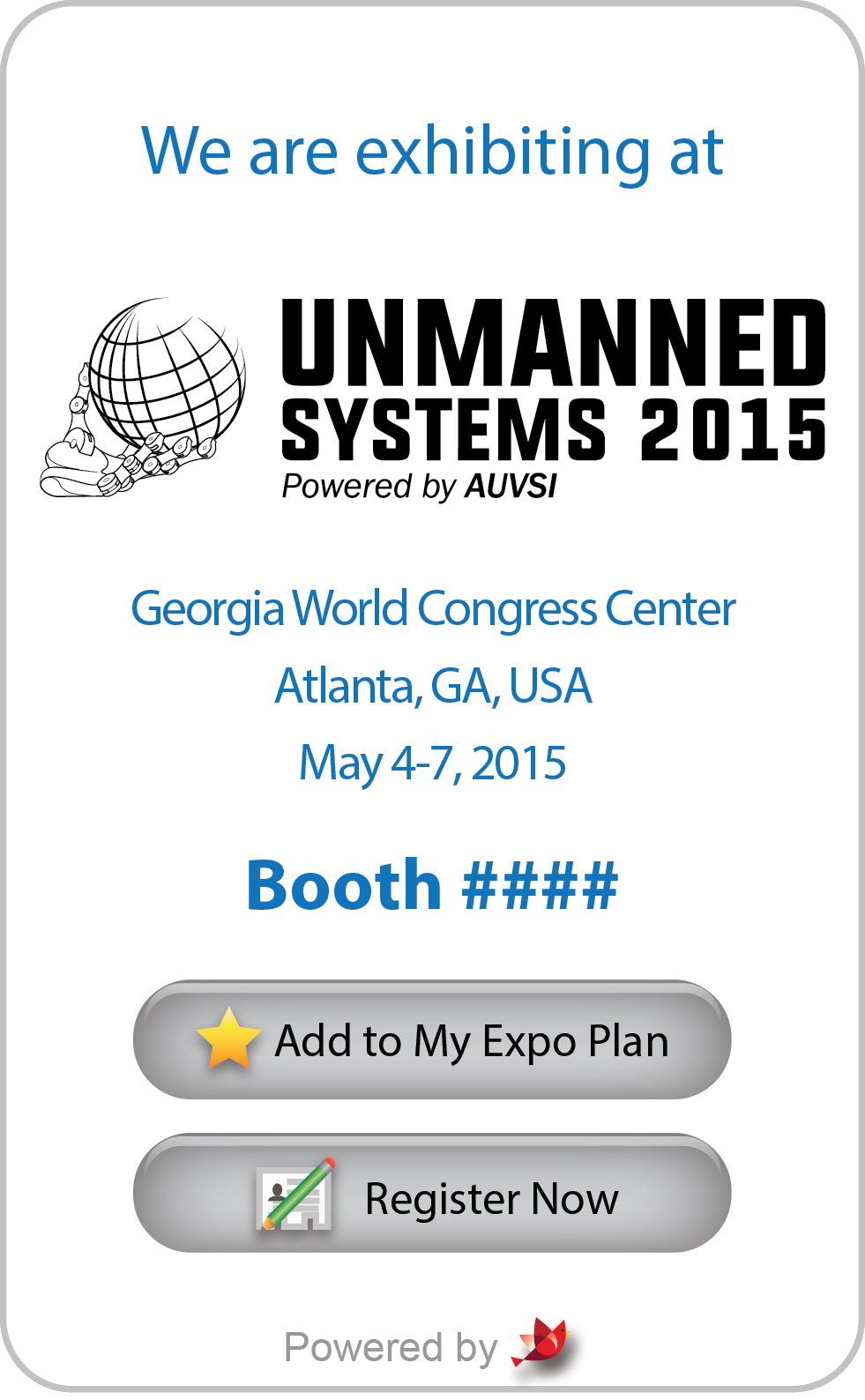 Association of unmanned vehicle systems international trade show