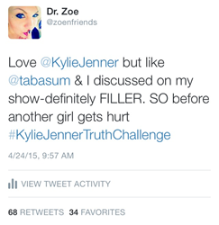 Doctors Start #KylieJennerTruthChallenge