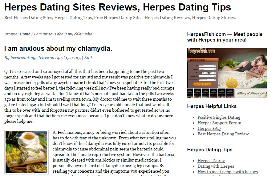 herpes dating site for over 60s