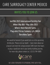 inviTRA 2015 | CARE Surrogacy Center Mexico