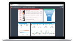 Track your metrics in one business dashboard, with Dasheroo.