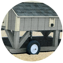 wheel kit for chicken tractor