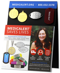 MedicAlert medical ID display