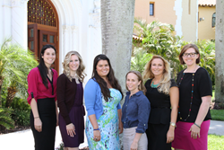Stetson’s FAWL executive board 2014-2015 L-R: Katie Salemi, Jessica Ford, Brittany Jones, Courtney Cox, Ellen Fichtelman and Joann Grages Burnett.