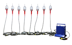 Class 1 Division 1 100 Watt String Light Set to operate on in low voltage applications