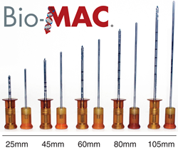 Bio-MAC Bone Marrow Aspiration Cannulas available in five lengths.