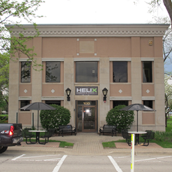 Helix Camera's new location at 100 N. Walnut Street, Itasca, Illinois