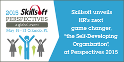 Skillsoft unveils new vision for HR game changer, the "Self-Developing Organization," at Perspectives 2015