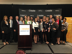 Shady Grove Fertility physicians, staff, and patients attend Advocacy Day 2015.