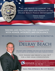 Shiner Law Group Supports the Delray Beach Police Department