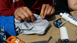 repair outdoor gear, take a kid outside, repair day, mcnett, gear aid