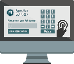 Self-Serve Gate Kiosk