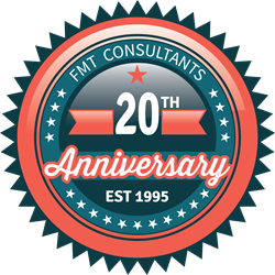 FMT Consultants Anniversary Logo