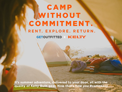 Camp Without Commitment: Rent, Explore, Return.