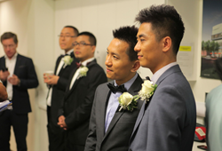 West Hollywood's Historic Wedding for Seven Chinese Couples