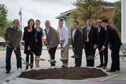 Designed by LPA Inc., the construction for a new 85,000-square-foot library/learning resource center at Palomar College is officially underway.