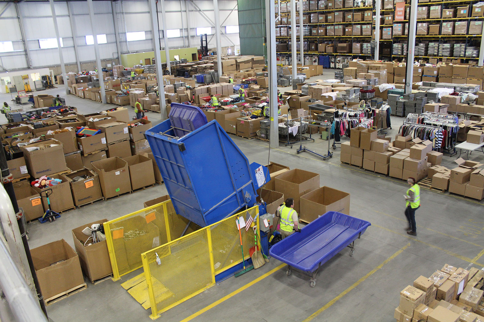 Goodwill Begins Tours of Gorham, ME Warehouse on June 11
