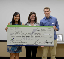 Velocity Credit Union 2015 Scholarship Winners