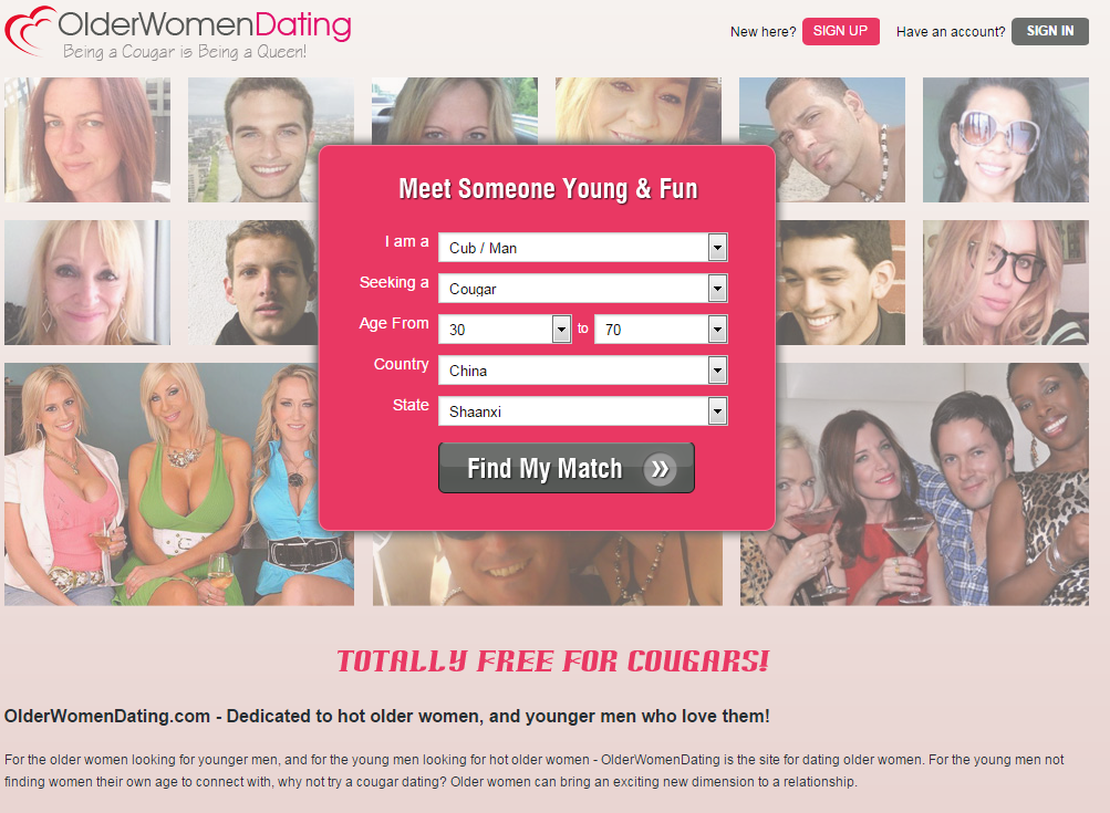 Sites older women Best Online