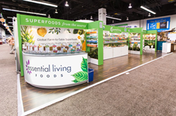 Exhibit Built by Absolute Exhibits at Natural Products Expo