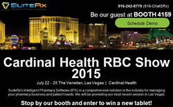 Stop by booth #4159 during Cardinal Healths RBC event