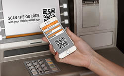 Allows customers to withdraw cash using their smart phone. No card is required.