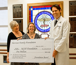 Bedell Frazier Investment Counselling Presents Donation to UCSF