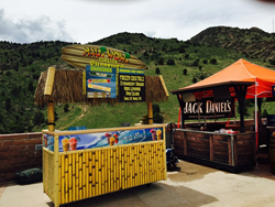 Maui Wowi's newest location at Red Rocks Amphitheatre in Denver, Colorado.
