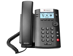 Polycom VVX 201 Business Media Phone Skype for Business