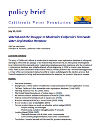VoteCal Policy Brief