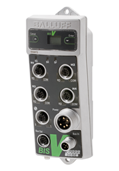 With four dedicated RFID ports and one IO-Link master port, Balluff RFID can now be mixed with sensors, hubs, actuators, and even SmartLight tower lights all in one processor.