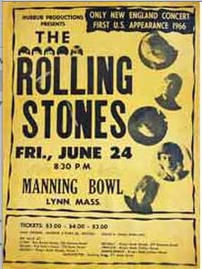 ROLLING STONES 1966 POSTER NEW  !