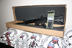 Pictured is a Smith & Wesson AR-15 that was recently given away by USGRA.