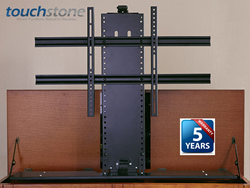 Highly rated for reliability and performance, Touchstone Whisper Lift II motorized TV lifts are backed by a 5 year warranty.