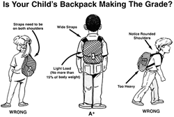How does your childs back pack rate?
