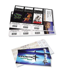 Event Tickets with Variable Numbering