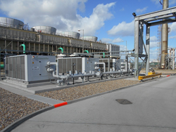 Air cooled low carbon Azanechillers