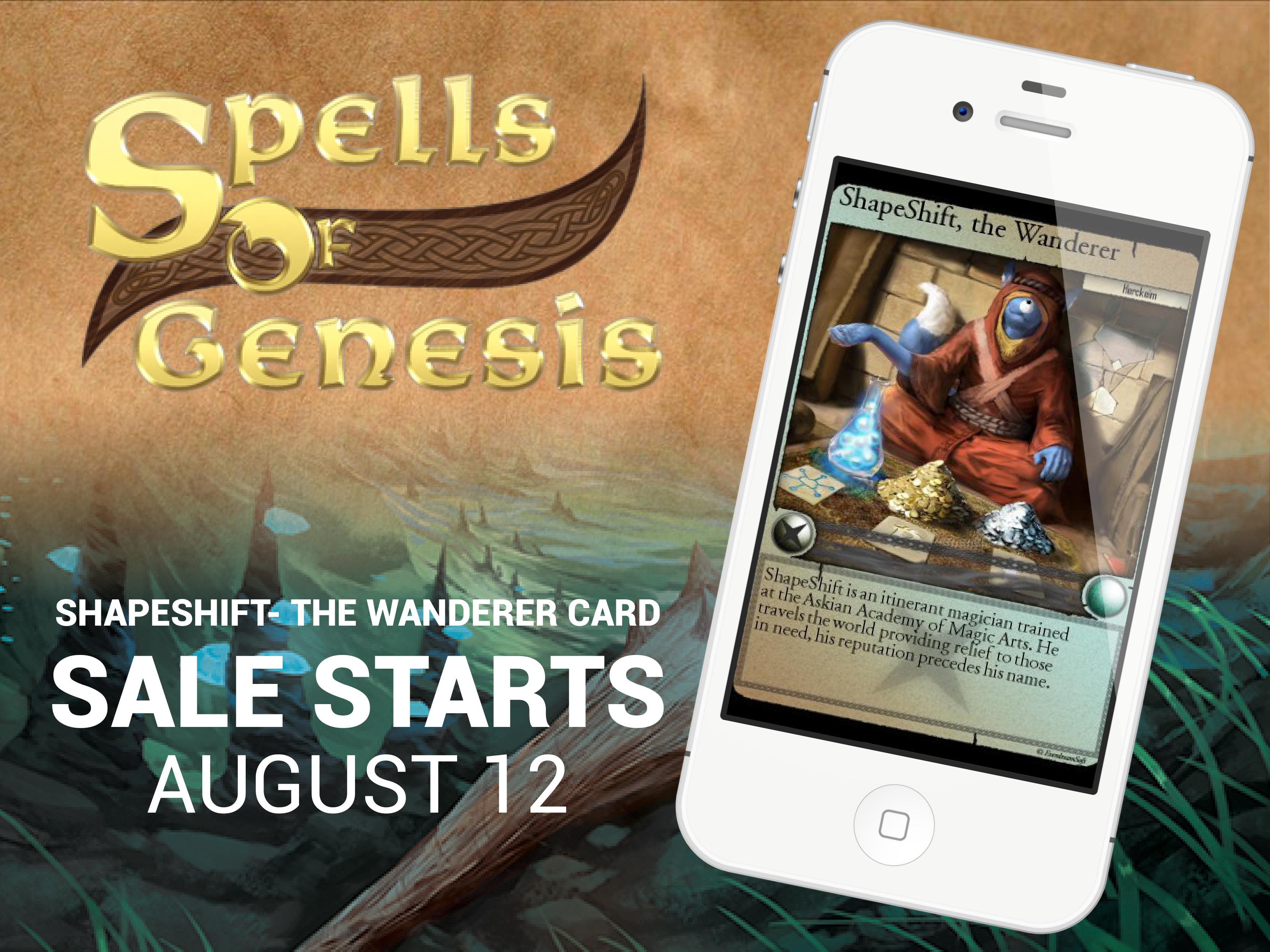 ShapeShift-Inspired Spells of Genesis Game Card Announced