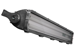 Hazardous Area Fluorescent Light Fixture with 10 draw latches