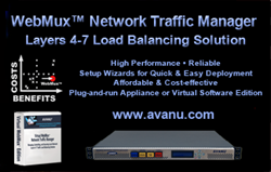 avanu webmux load balancer