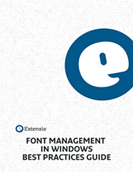 Windows Font Management Best Practices Guide