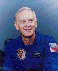 Apptricity Advisory board member, Brigadier General and Apollo 16 Astronaut, Charlie Duke educational speaking session.